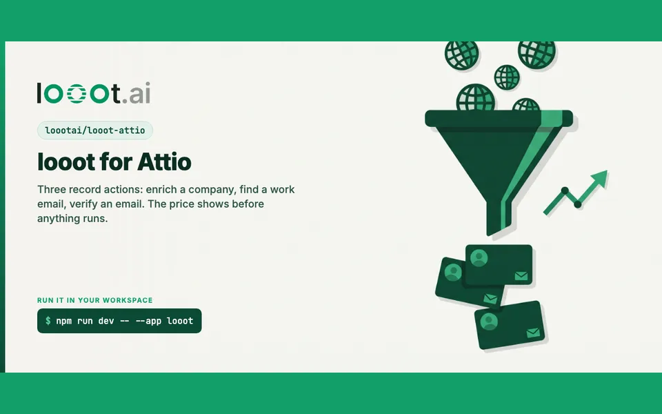 looot-attio screenshot